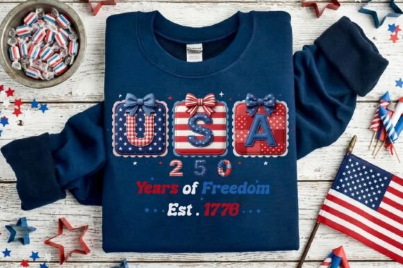 Evaluating the USA 250 Years PNG Design for Patriotic Apparel