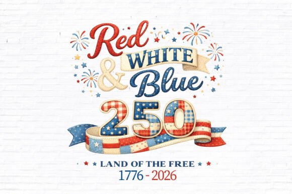 Red White and Blue 250 PNG: Designing for America’s Semiquincentennial