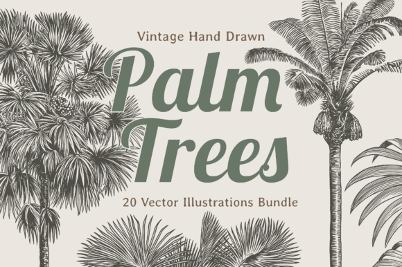 Strategic Branding with the Palm Tree Illustration Bundle